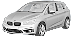 BMW F45 P20CF Fault Code